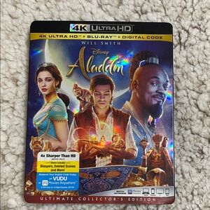 Disney Aladdin 4K Ultra HD Blu-ray with Vibrant Colors